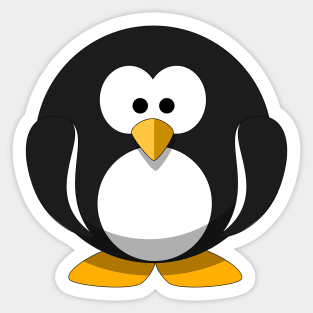 Cute baby penguin Sticker